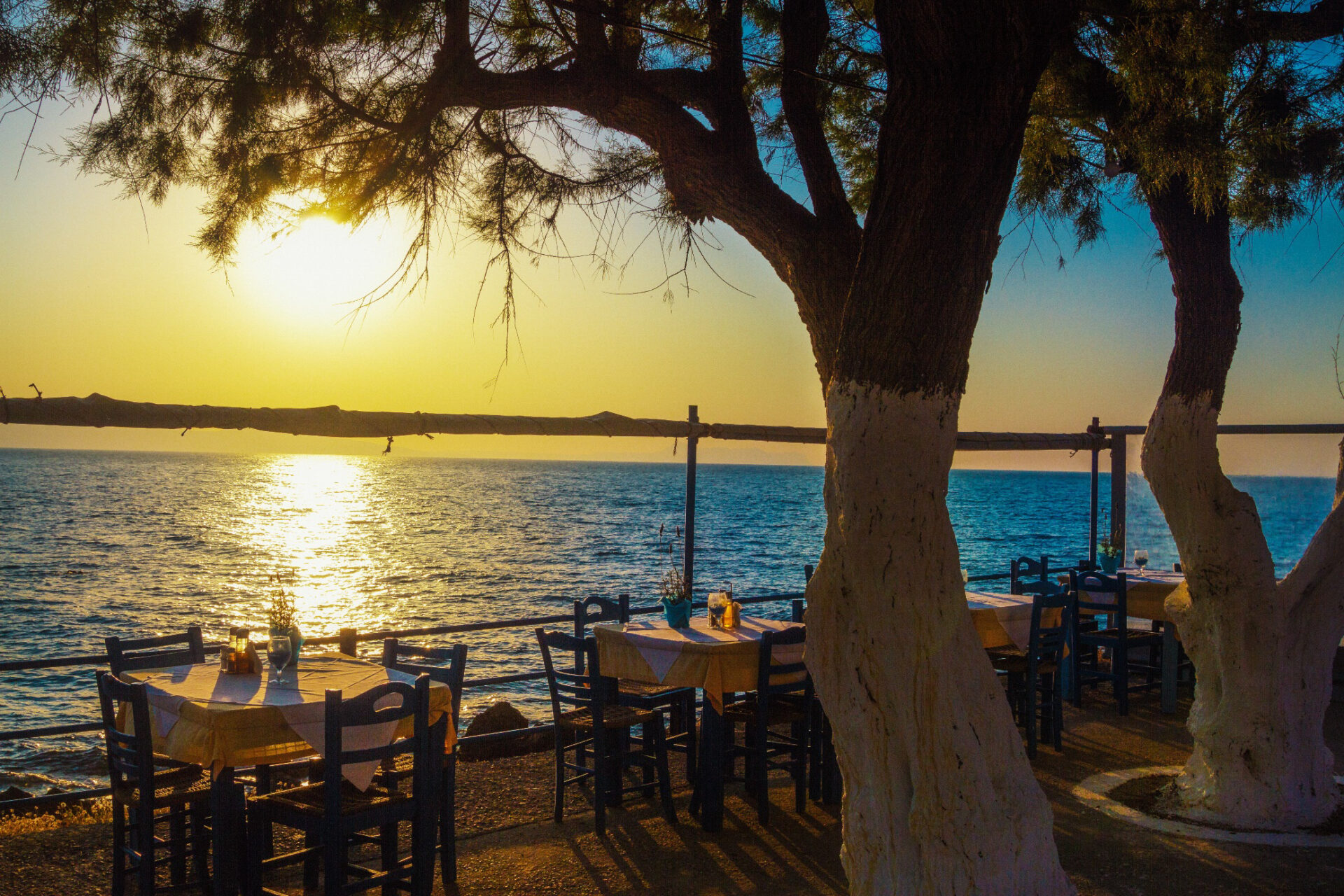Taverne auf Kreta, Griechenland