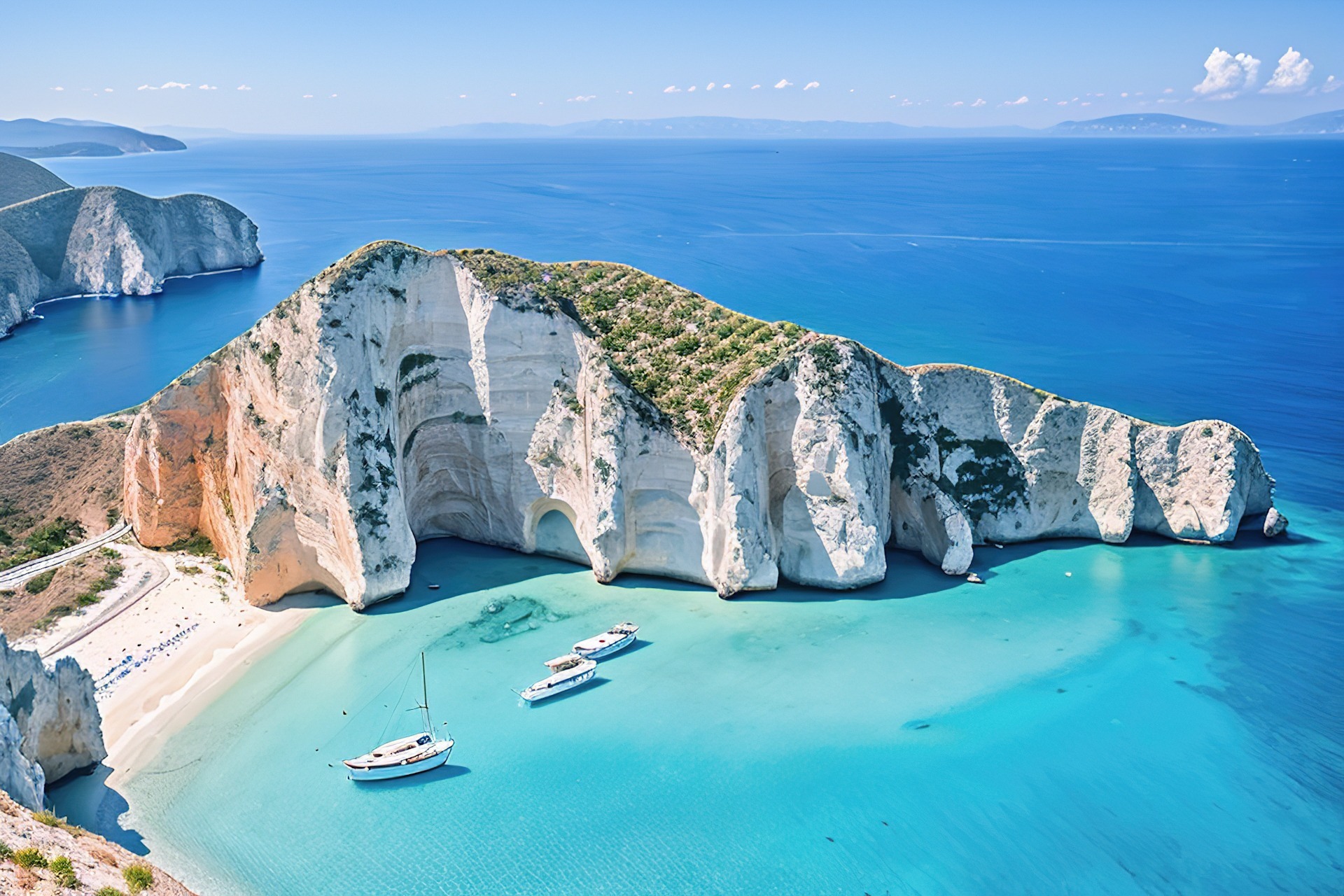 Navagio beach, Zakynthos island, Greece, 1920x1280 b Navagio beach, Zakynthos island, Greece,