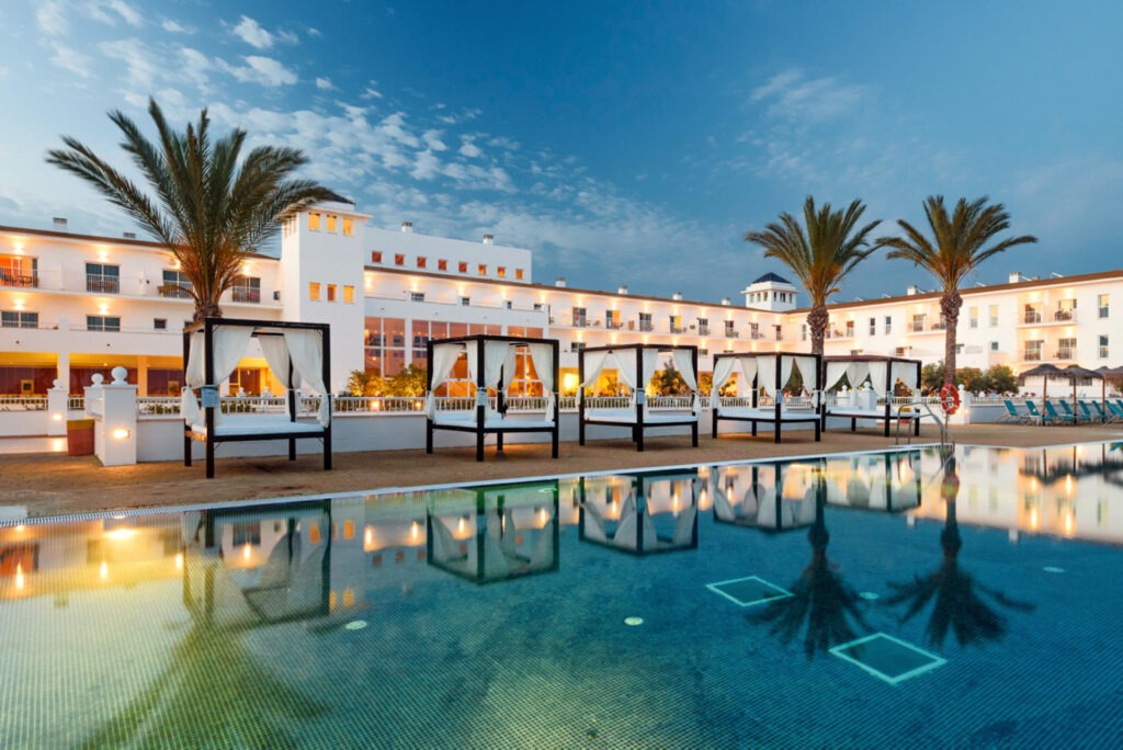 Garden Playanatural Hotel & Spa Pool-View Costa de la Luz