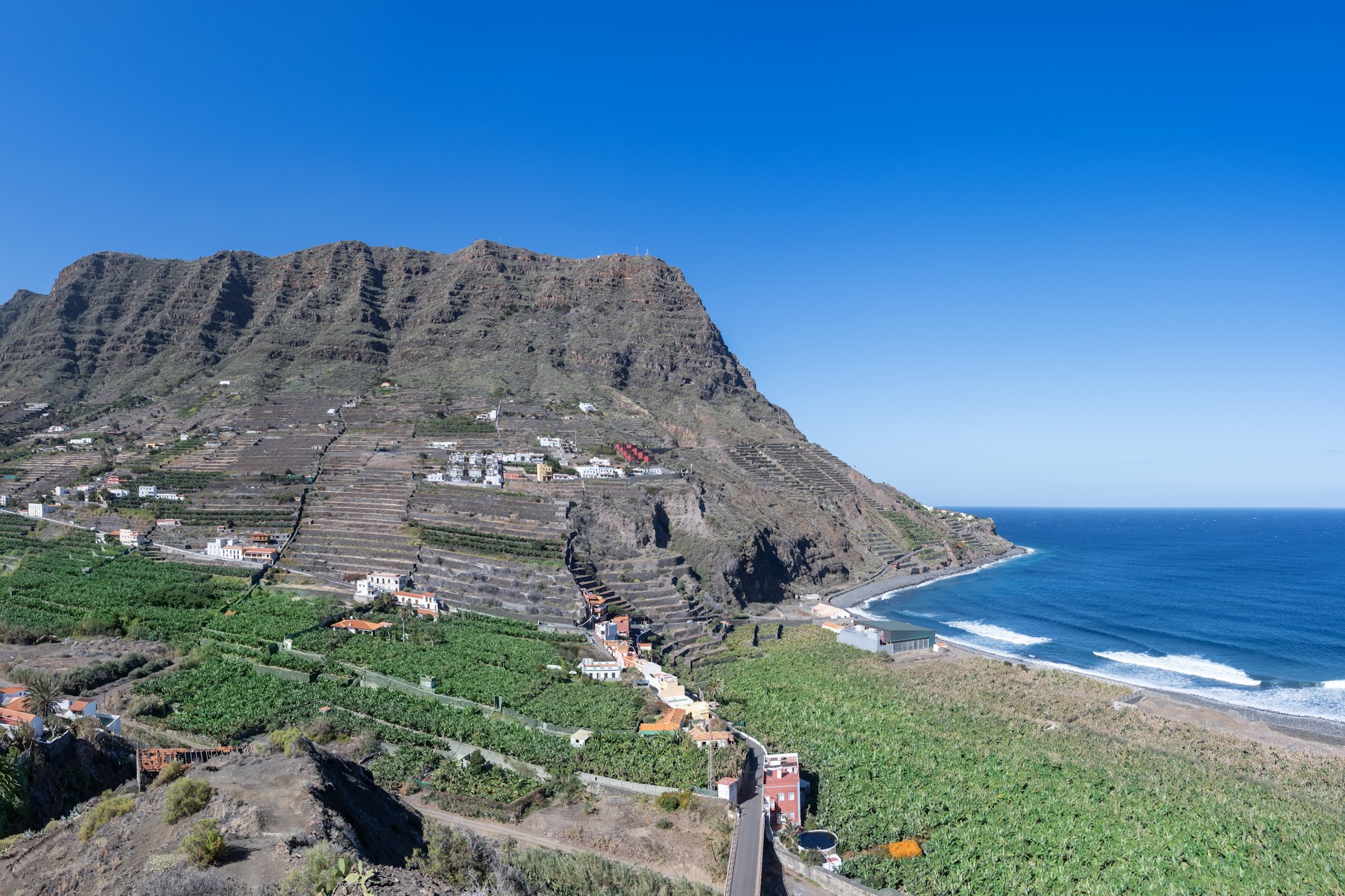 Hermigua auf der Insel La Gomera, Naturist Beach Playa Casntera Kanarische Inseln, Spanien - 1920x1280 sp Hermigua auf der Insel La Gomera, Naturist Beach Playa Casntera Kanarische Inseln, Spanien