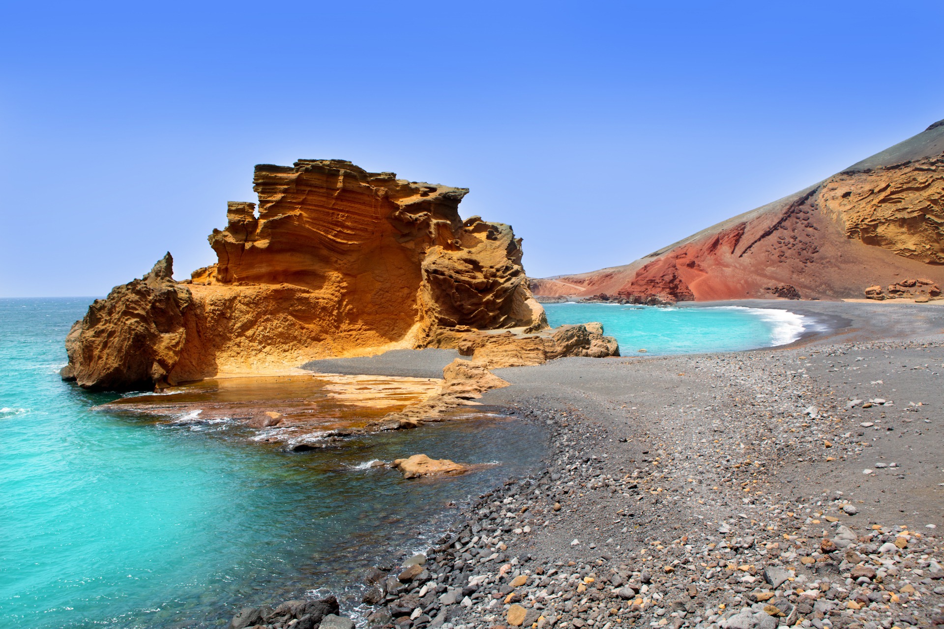 Lanzarote El Golfo Lago de los Clicos