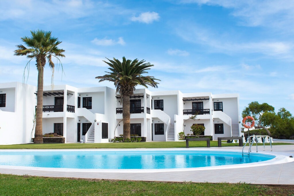 Naturist Resort Castillo de Papagayo - Charco de Palo overview Lanzarote