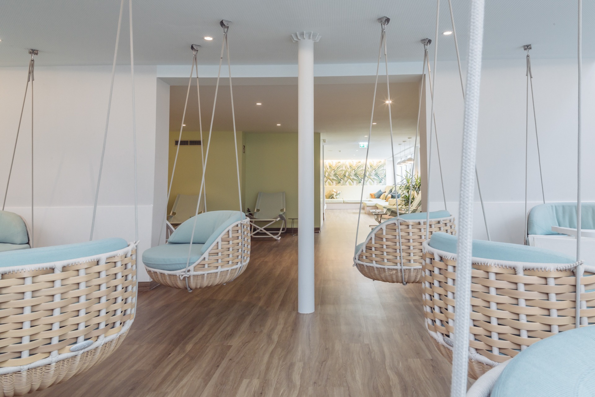 Therme Gleinberg-karibische-saunawelt innen Strand auf Ibiza, Balearische Inseln, Spanien