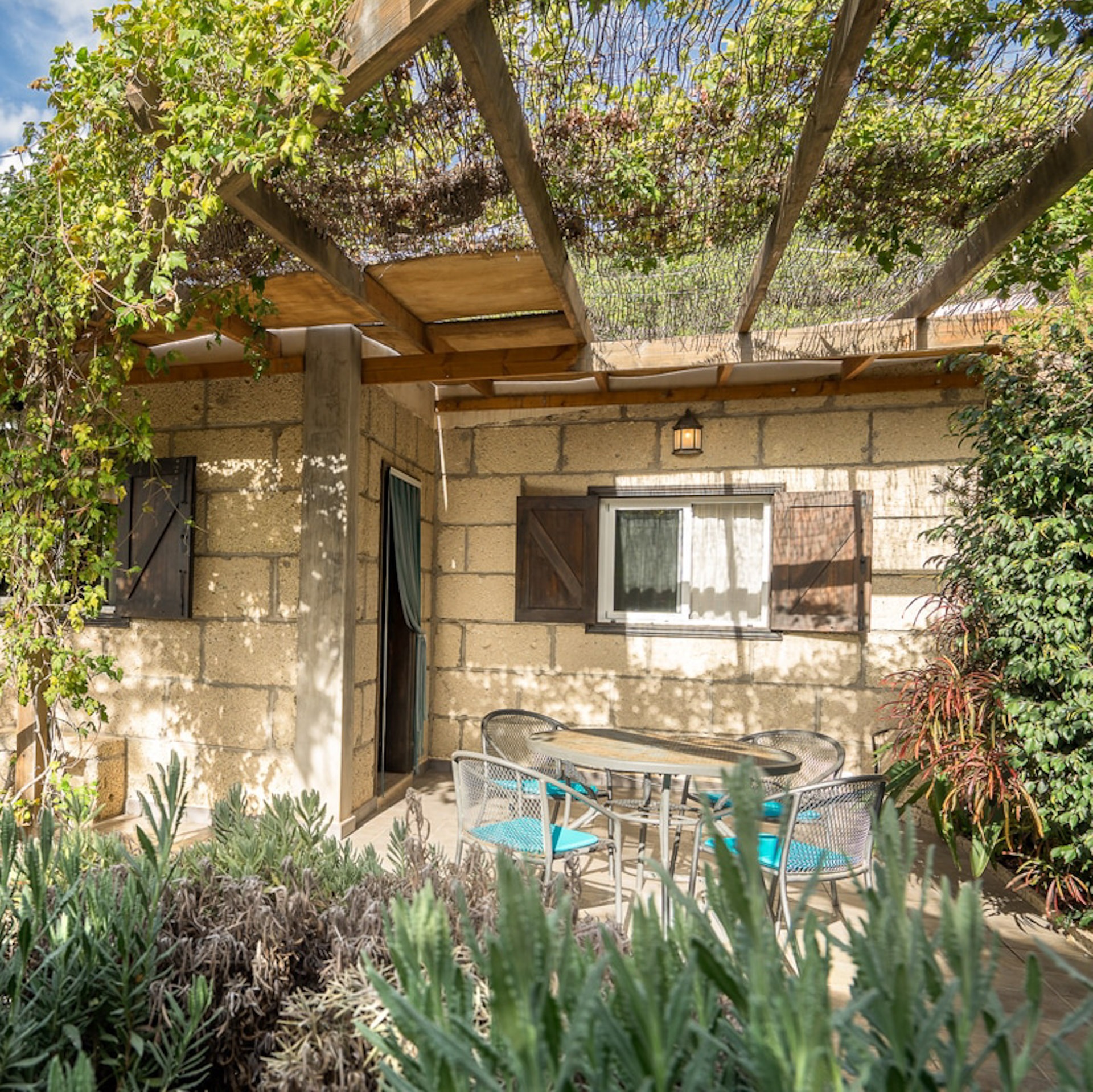 Zwei lächelnde Frauen liegen entspannt auf Handtüchern in einer Holzsauna im Warmbad Villach.