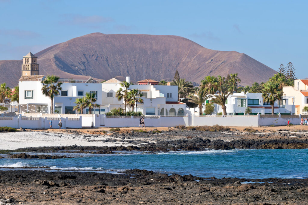 Playa de las Vistas at Tenerife, Canary islands, Spain