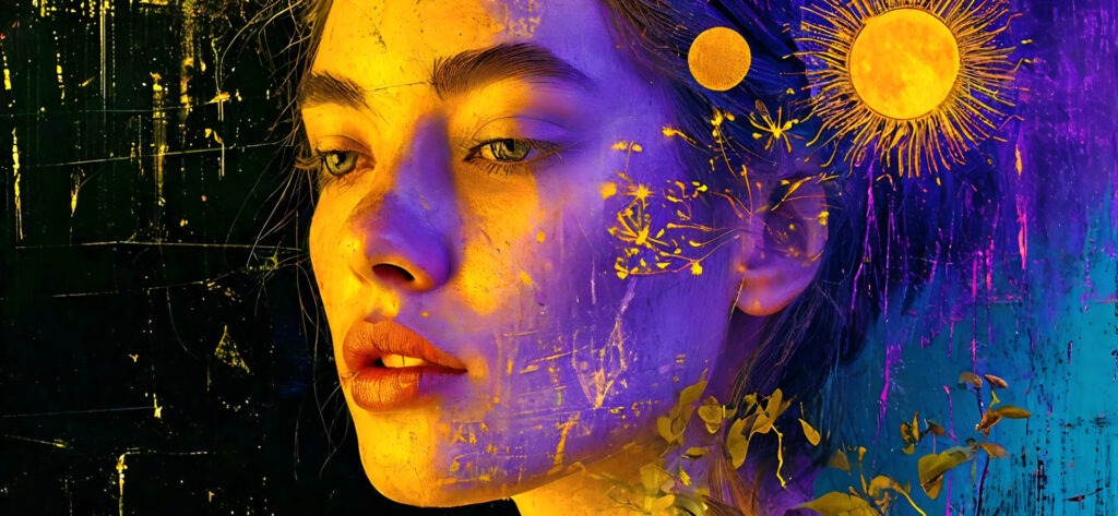 Junge Frau genießt nackt die Sonne am weißen Sandstrand eines tropischen Meeres – FKK-Urlaub, Freiheit und Entspannung pur